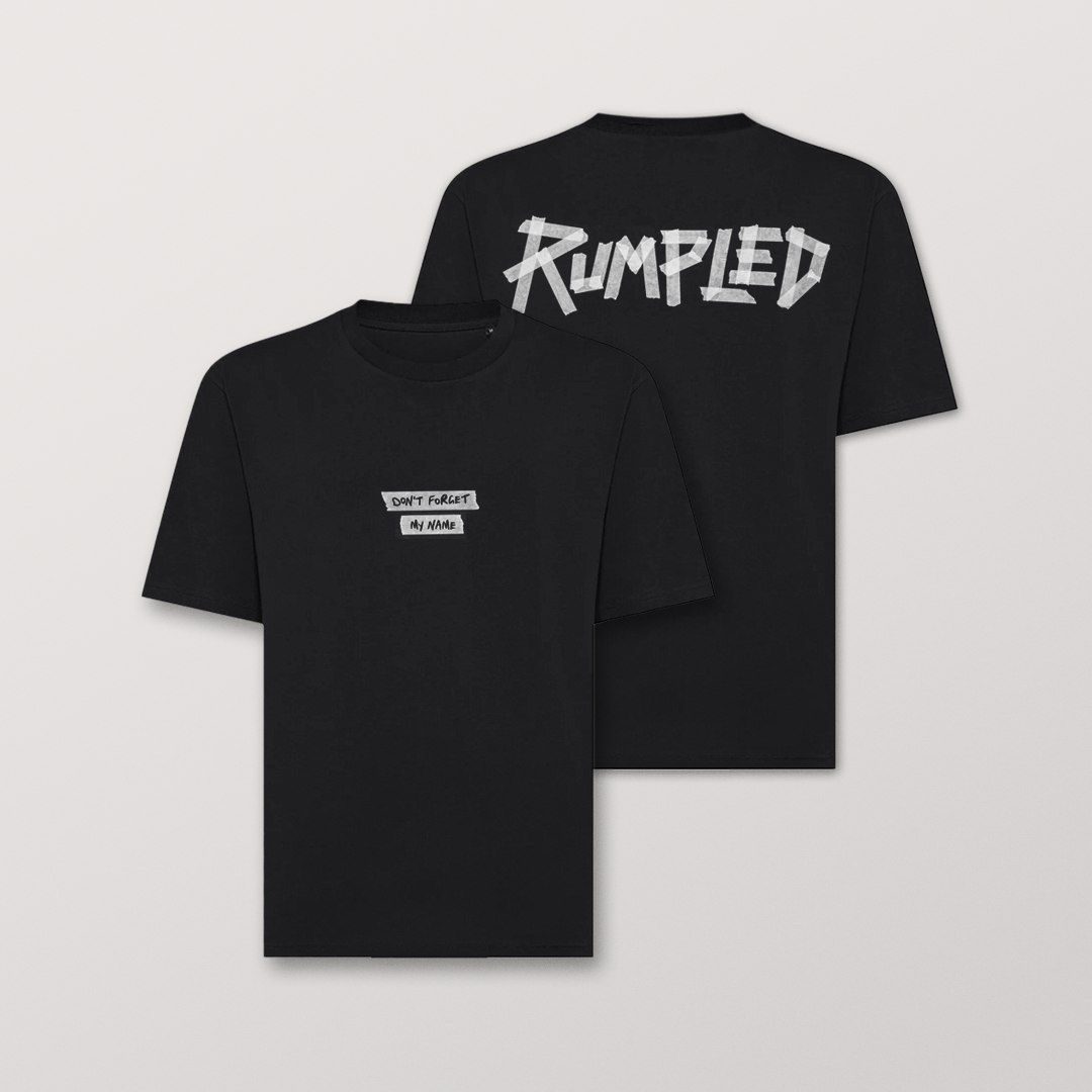 T-SHIRT "RUMPLED TAPE"